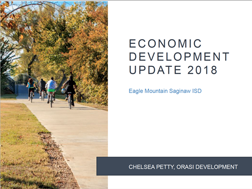 Economic Development Update 2018 Cover Slide 